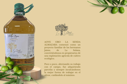 AOVE Premium Ecológico PET 3 litros