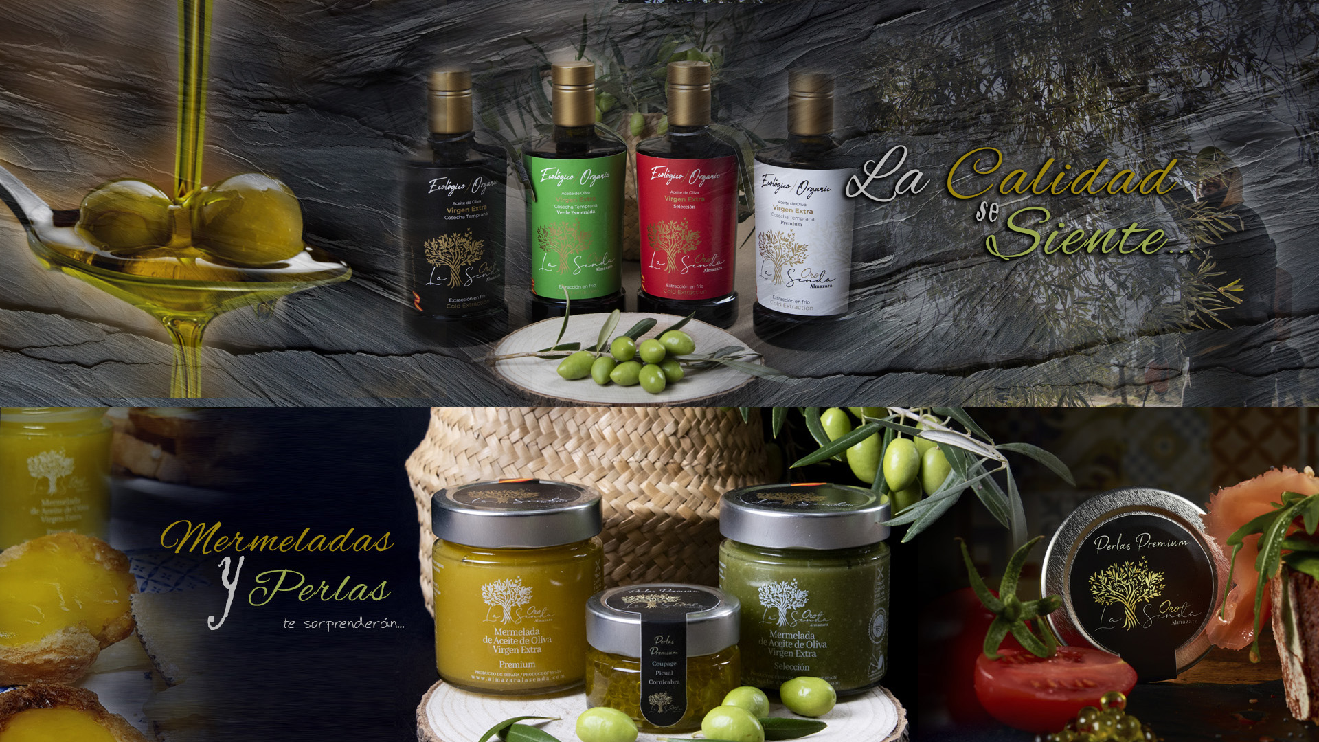 Amplia selección de productos gourmet: jamón, paletas, lomo, lomito, salchichón, chorizo, quesos, longaniza picante, patés, aceites, quesos de la mancha.